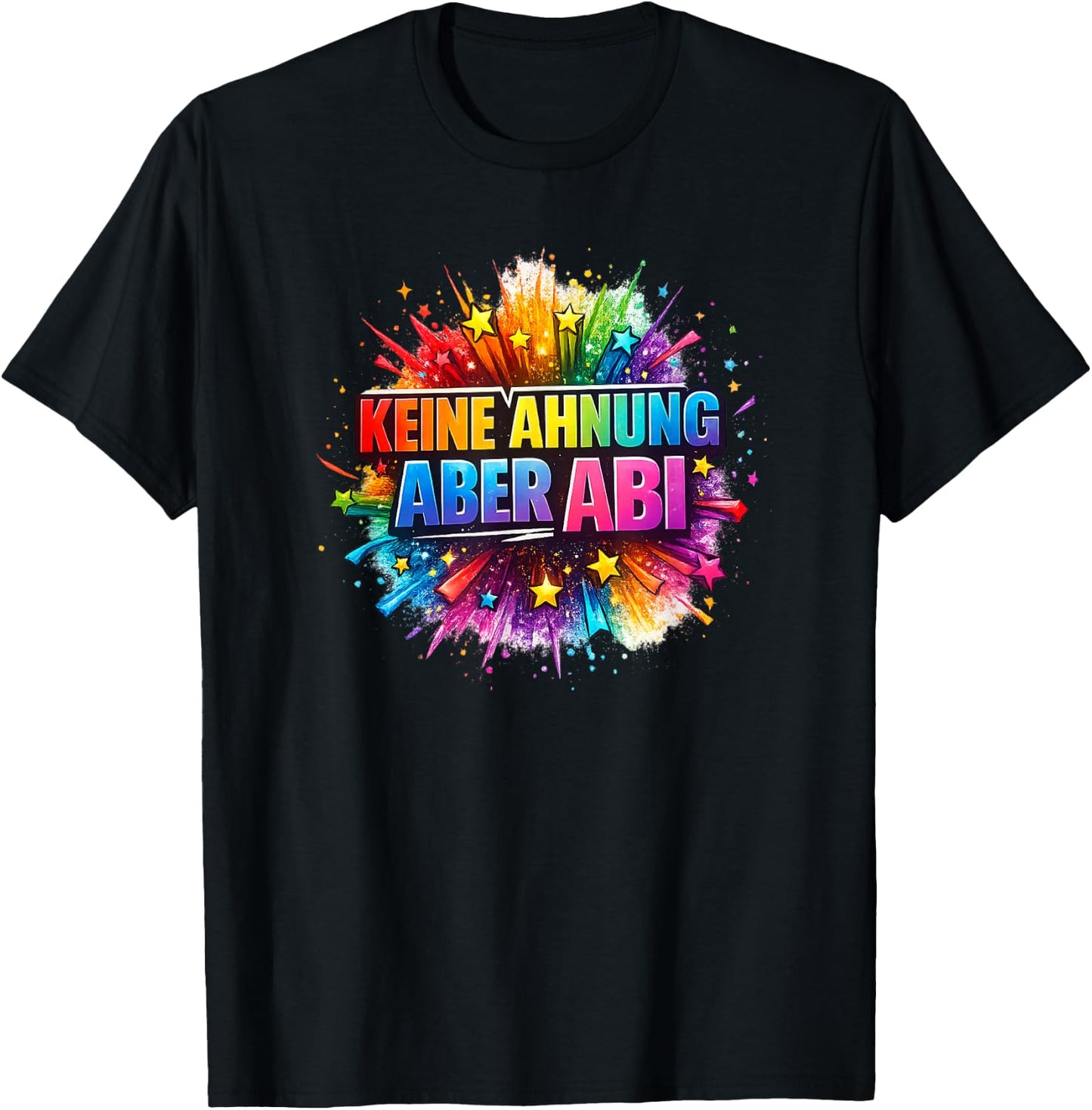 Abi 2026 Lustig Abitur Spruch Schule Geschenk Schüler T-Shirt - T-Shirt | Black