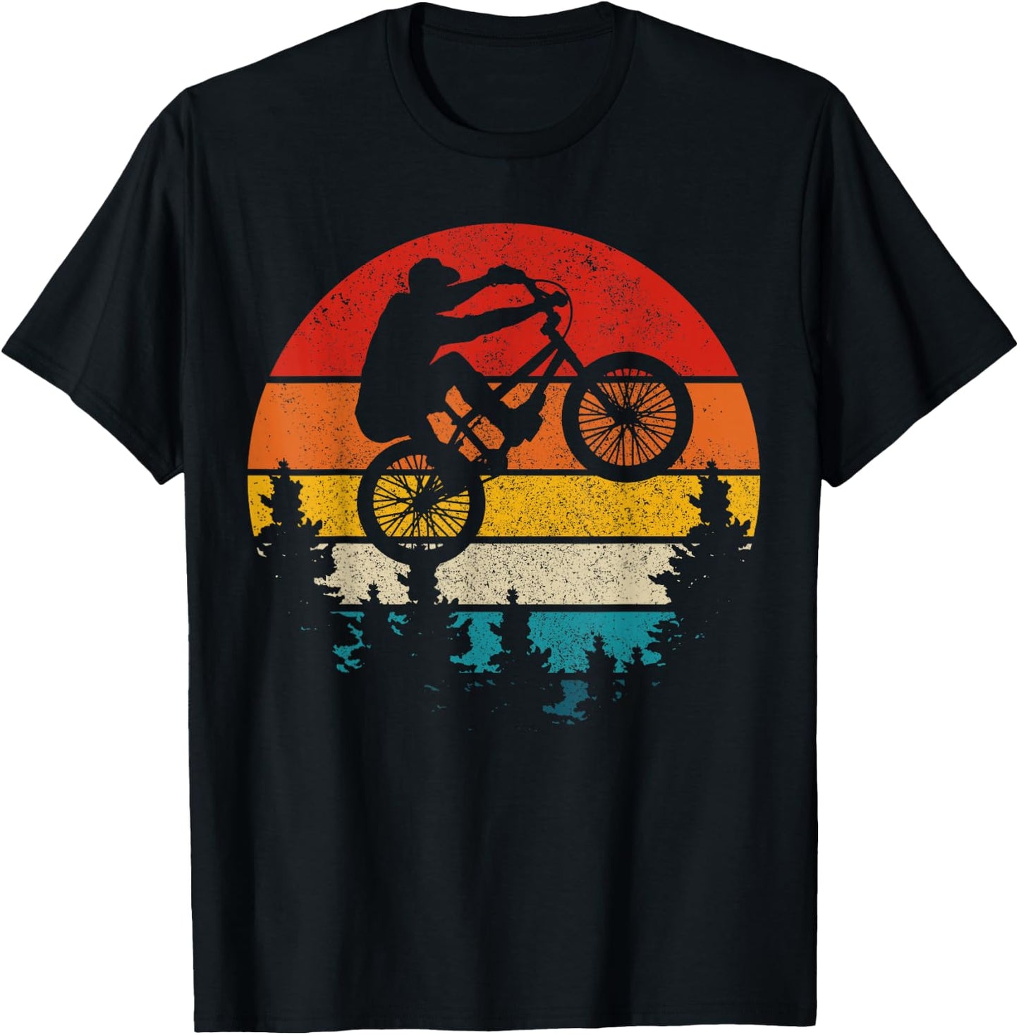 BMX Vintage Bike Bicycle BMXer Gift T-Shirt - T-Shirt | Black