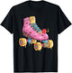 Rollschuhe Eiscreme Roller Skates Mädchen Rollschuh T-Shirt - T-Shirt | Black
