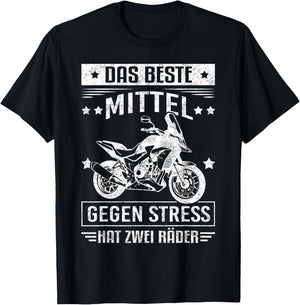 Motorcycle Biker Motorbiker Gift Motorcyclists , black T-Shirt - T-Shirt | Black