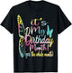 its My Birthday Month, Purple Birthday Shirts T-Shirt - T-Shirt | Black
