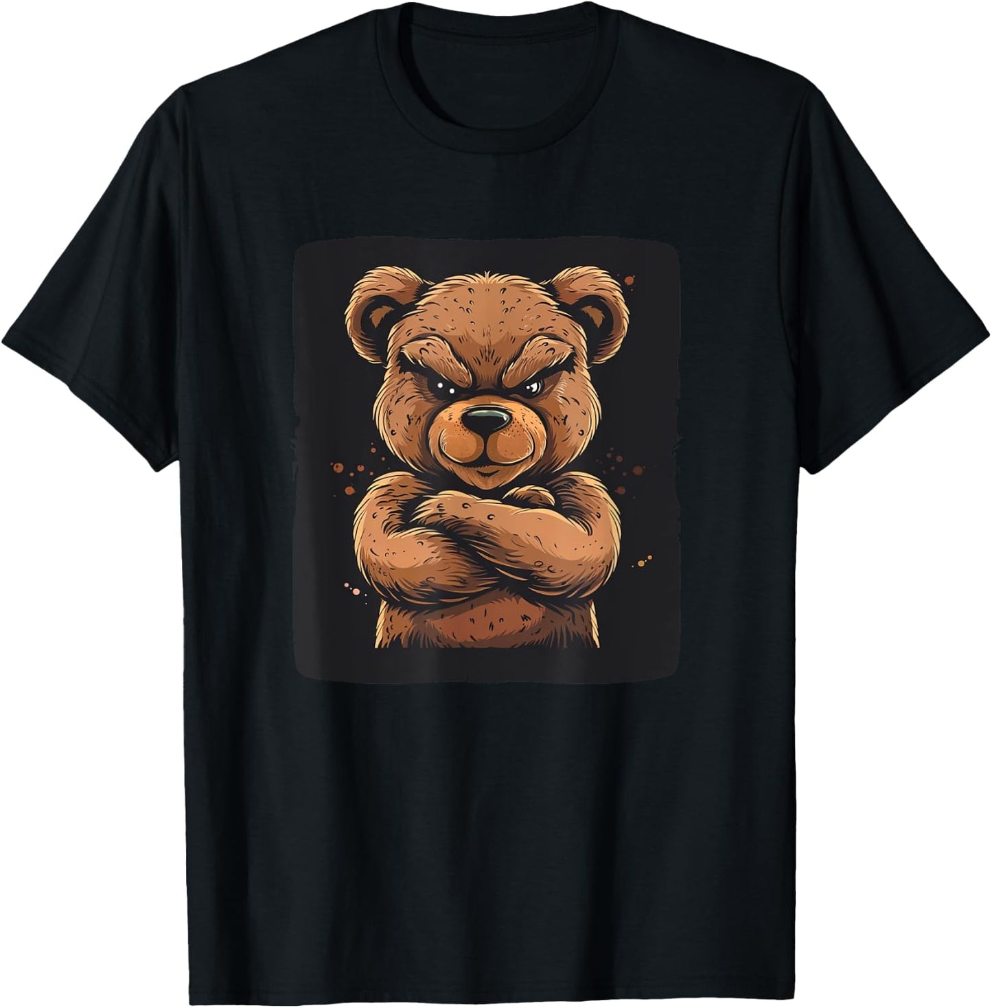 Furious Teddy Bear Costume for Boys and Girls T-Shirt - T-Shirt | Black