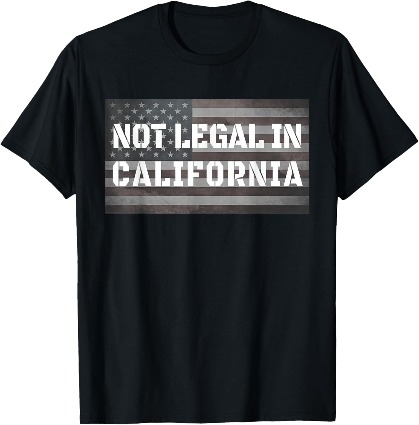 2nd Amendment California Gun Rights Activists Shirt T-Shirt - T-Shirt | Black