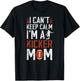 I'm A Football Kicker Mom Of A Football Kicker Mother T-Shirt - T-Shirt | Black
