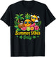 Cute Summer Vibes Tropical Fruits Summer Vibes Only T-Shirt - T-Shirt | Black