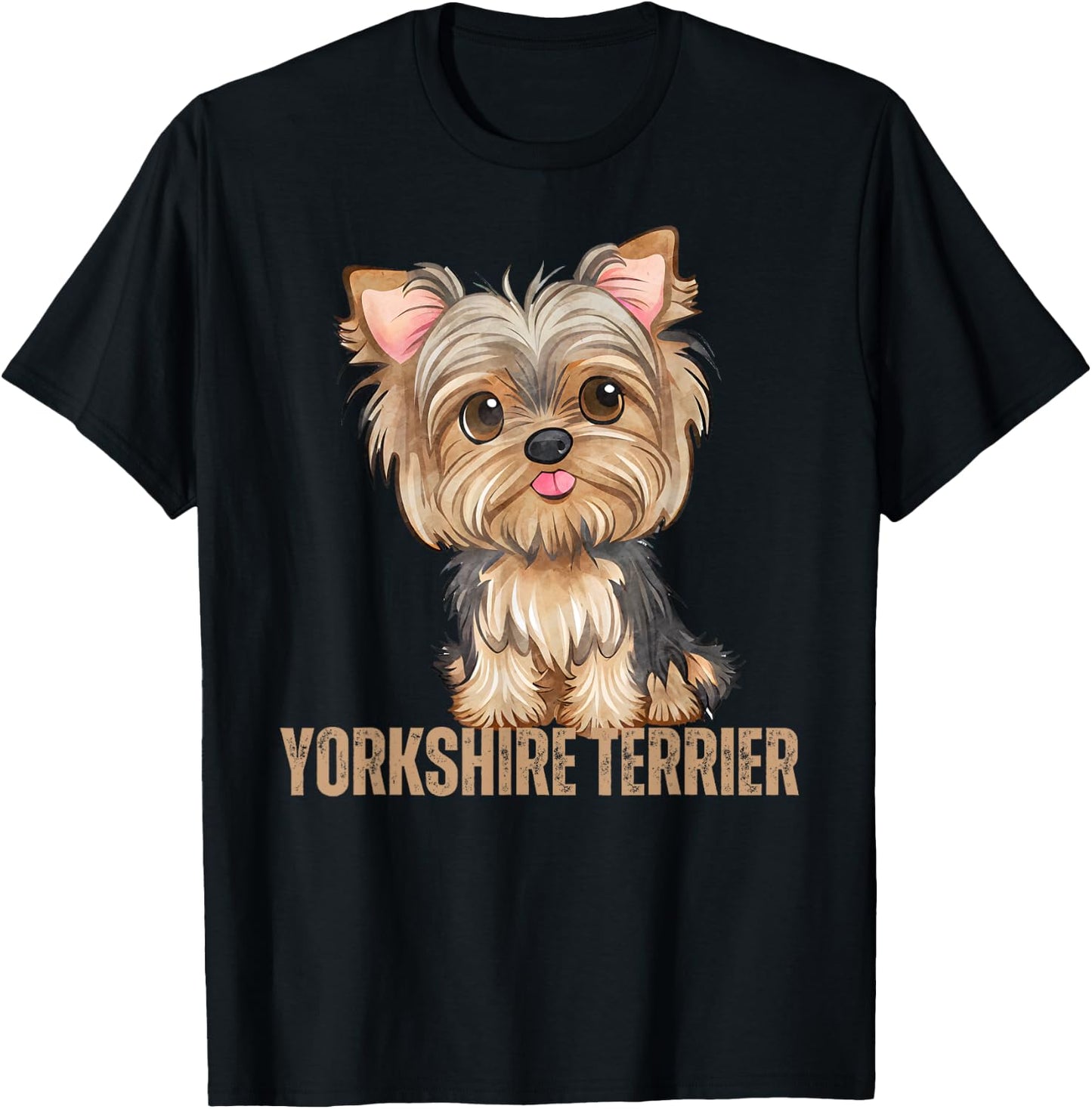 Yorkshire Terrier Dog Lover Gifts Shirt Yorkie T-Shirt - T-Shirt | Black