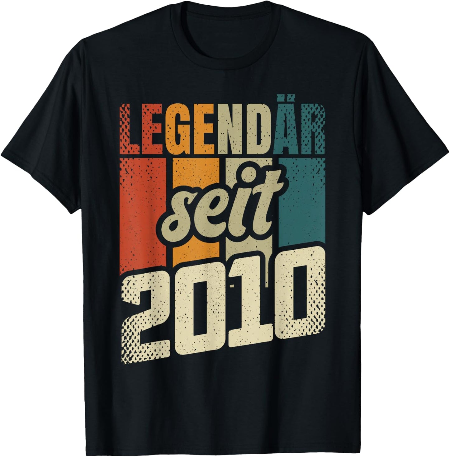 14th Birthday Boy Girl 14 Years 2010 Funny Gift , black T-Shirt - T-Shirt | Black