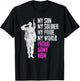 My Son My Soldier Proud Army Mom Military Mother T-Shirt - T-Shirt | Black