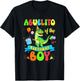 Abuelito of The Birthday Boy Trex Dinosaur Birthday Family T-Shirt - T-Shirt | Black