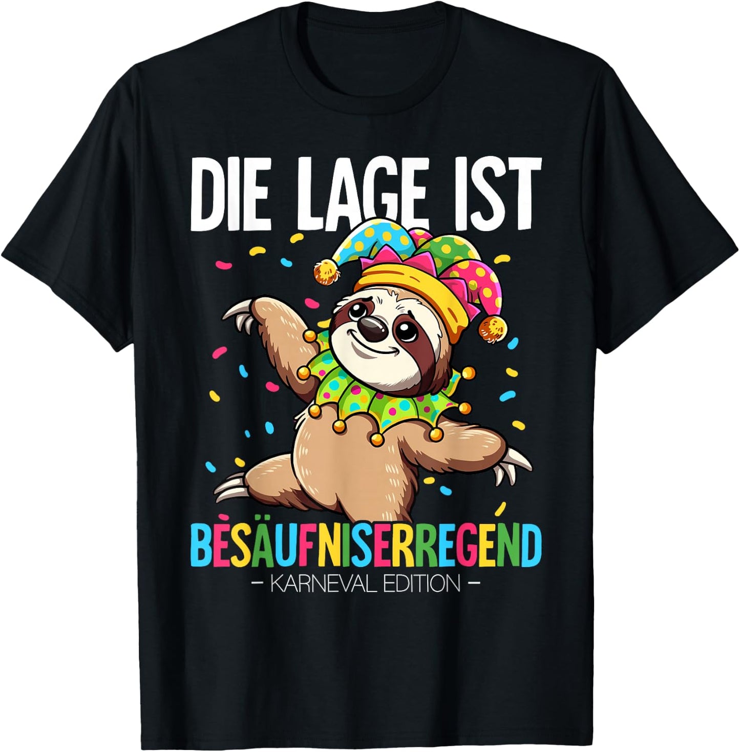Cologne Carnival , black T-Shirt - T-Shirt | Black