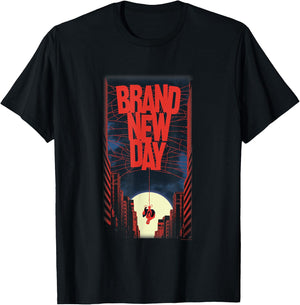 Marvel Spider-Man Moonrise Spider T-Shirt - T-Shirt | Black