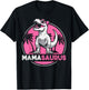 Mamasaurus Dinosaure T-Rex Fête des Mères Mère Dino T-Shirt - T-Shirt | Black