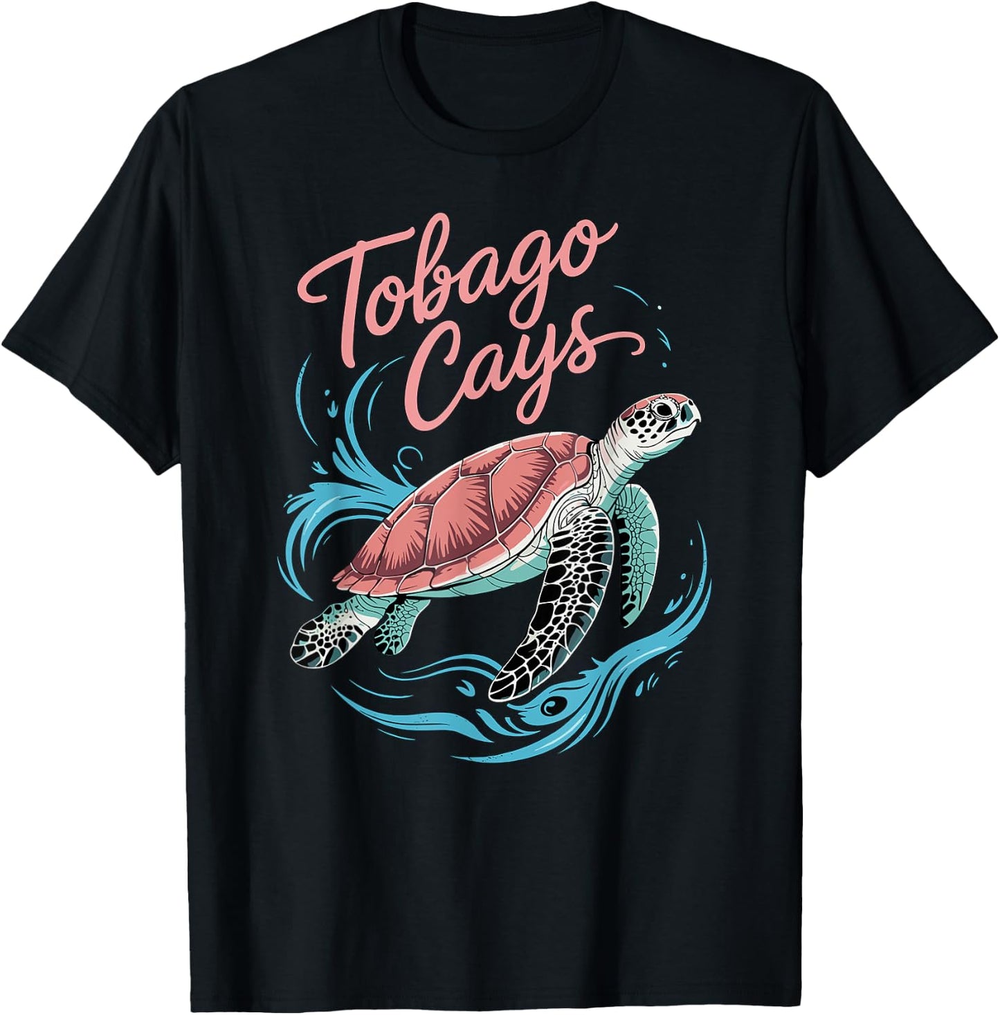 Tobago Cays Tortue - Saint-Vincent-et-les Grenadines T-Shirt - T-Shirt | Black