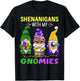 Mardi Gras gnomes leopard Carnival New Orleans Trip women T-Shirt - T-Shirt | Black