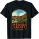 Maggie Valley North Carolina T-Shirt - T-Shirt | Black