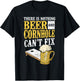 Cornhole Team Bean Bag Player Champ Beer There Is Nothing T-Shirt - T-Shirt | Black