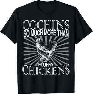 Cochin Chicken Lover T-Shirt - T-Shirt | Black