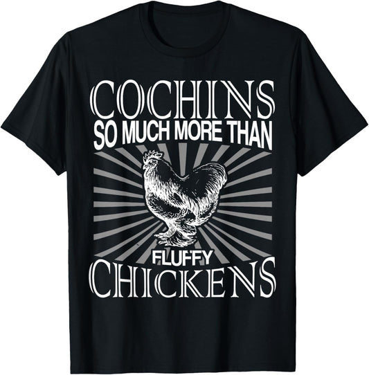 Cochin Chicken Lover T-Shirt - T-Shirt | Black