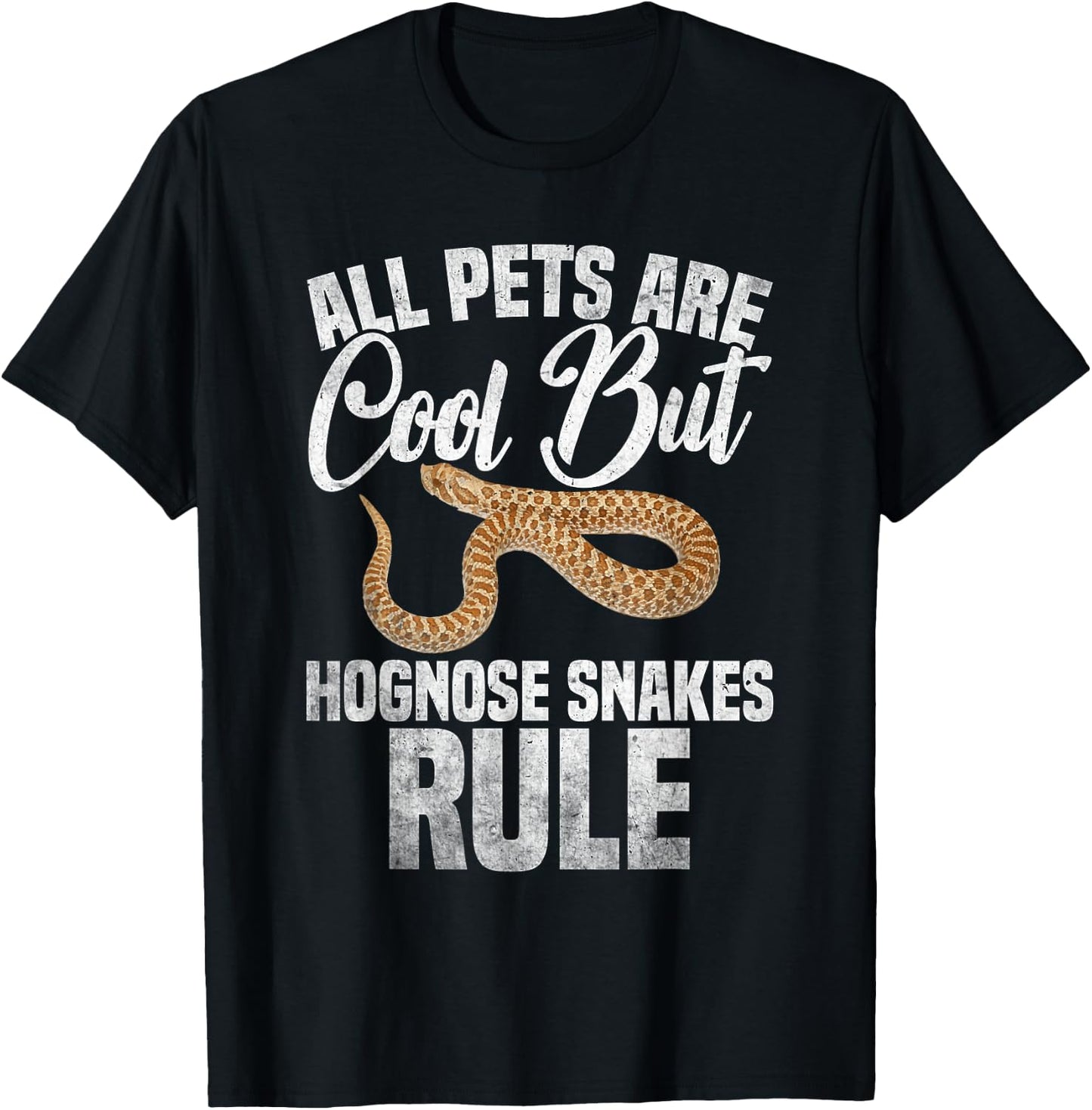 Hognose Snake Ring Hognose Snake Hide Hognose Snake T-Shirt - T-Shirt | Black