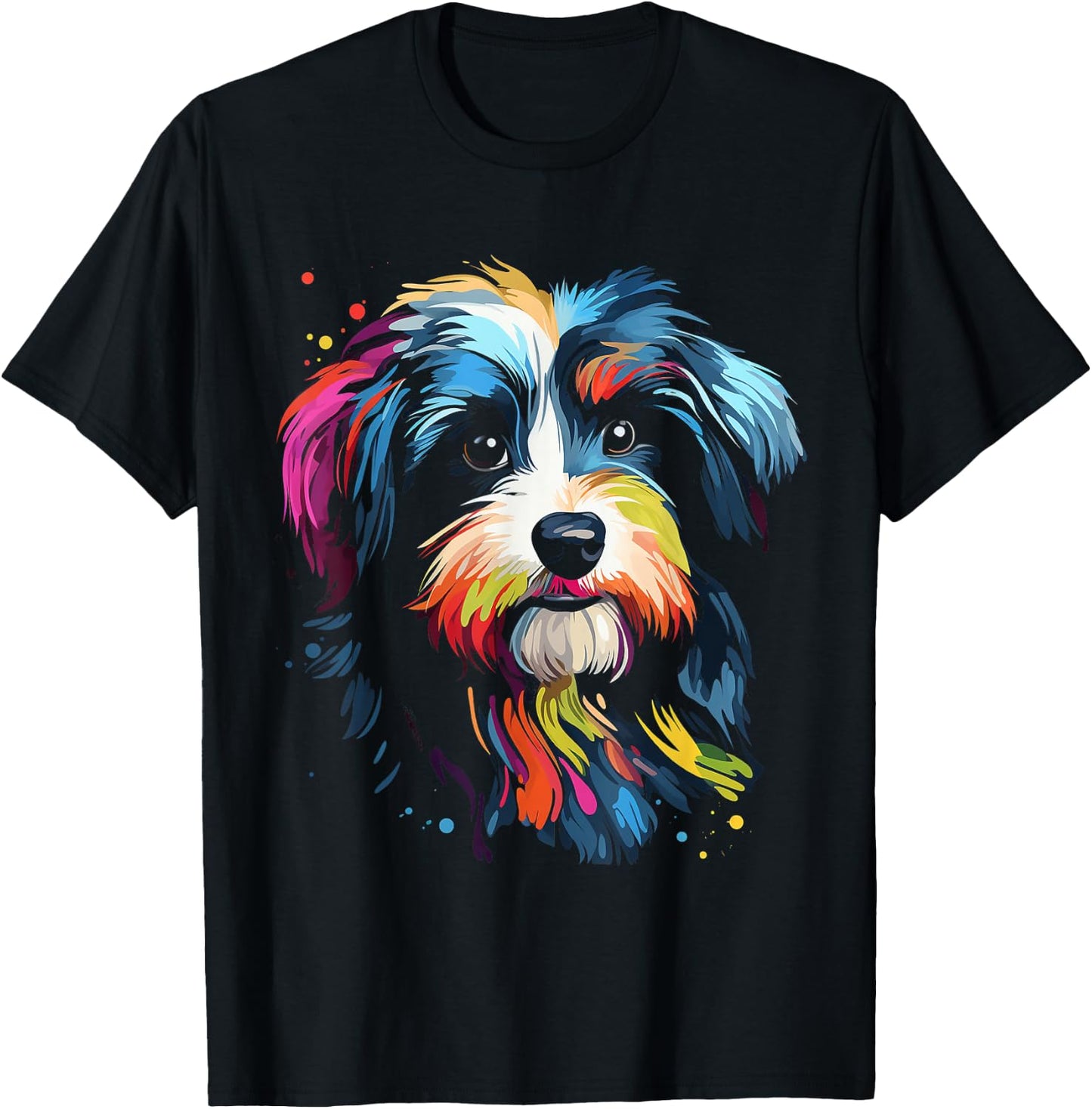 Tibetan Terrier T-Shirt - T-Shirt | Black