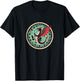 Saxophone Dragon Illustration Saxophonist Dragons T-Shirt - T-Shirt | Black