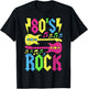 80s Rock Concert Outfit 1980s Fashion 80s Band Party Costume T-Shirt - T-Shirt | Black