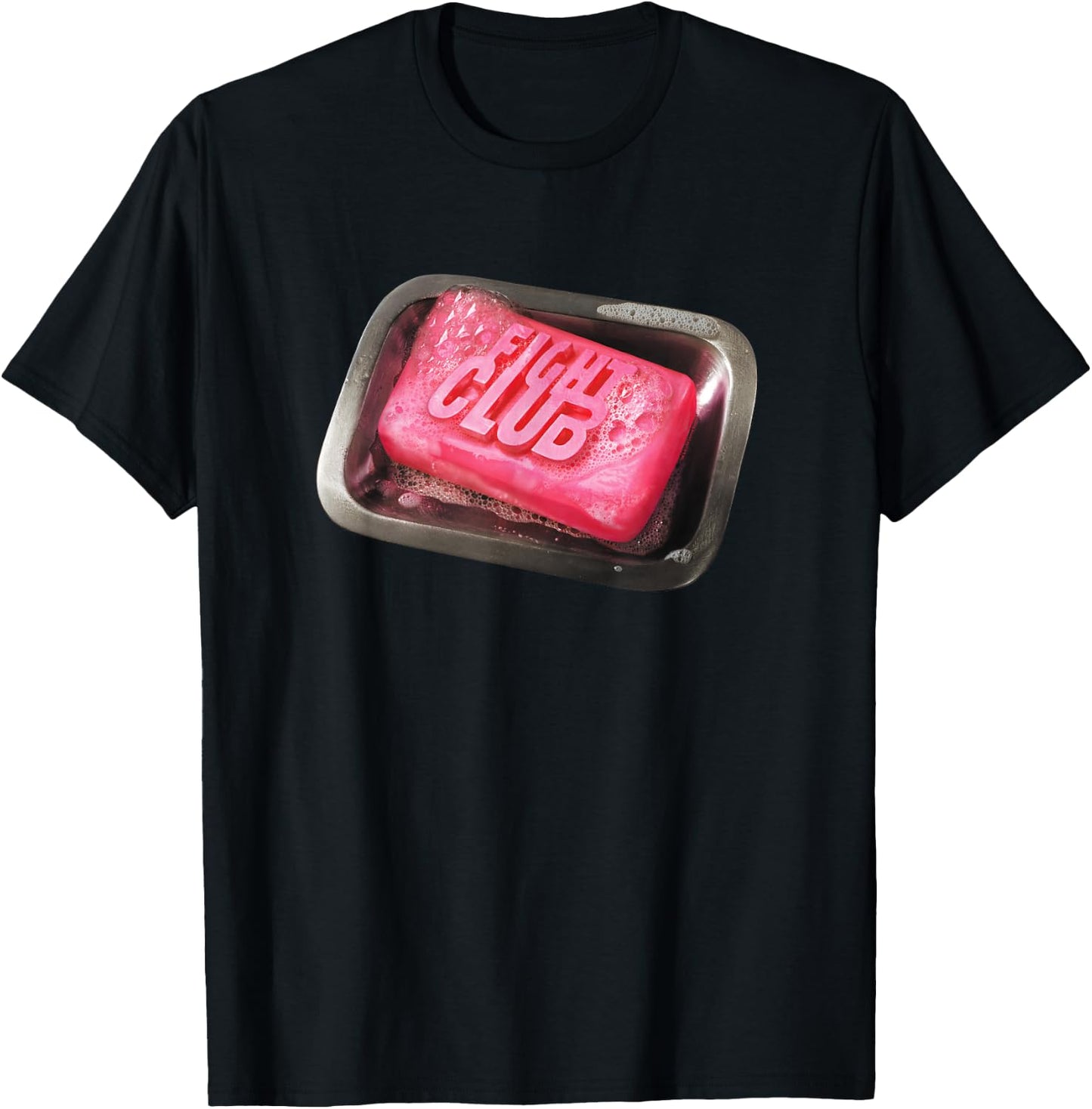 Fight Club 1999 Movie Official Soap Dish Film Logo , black T-Shirt - T-Shirt | Black