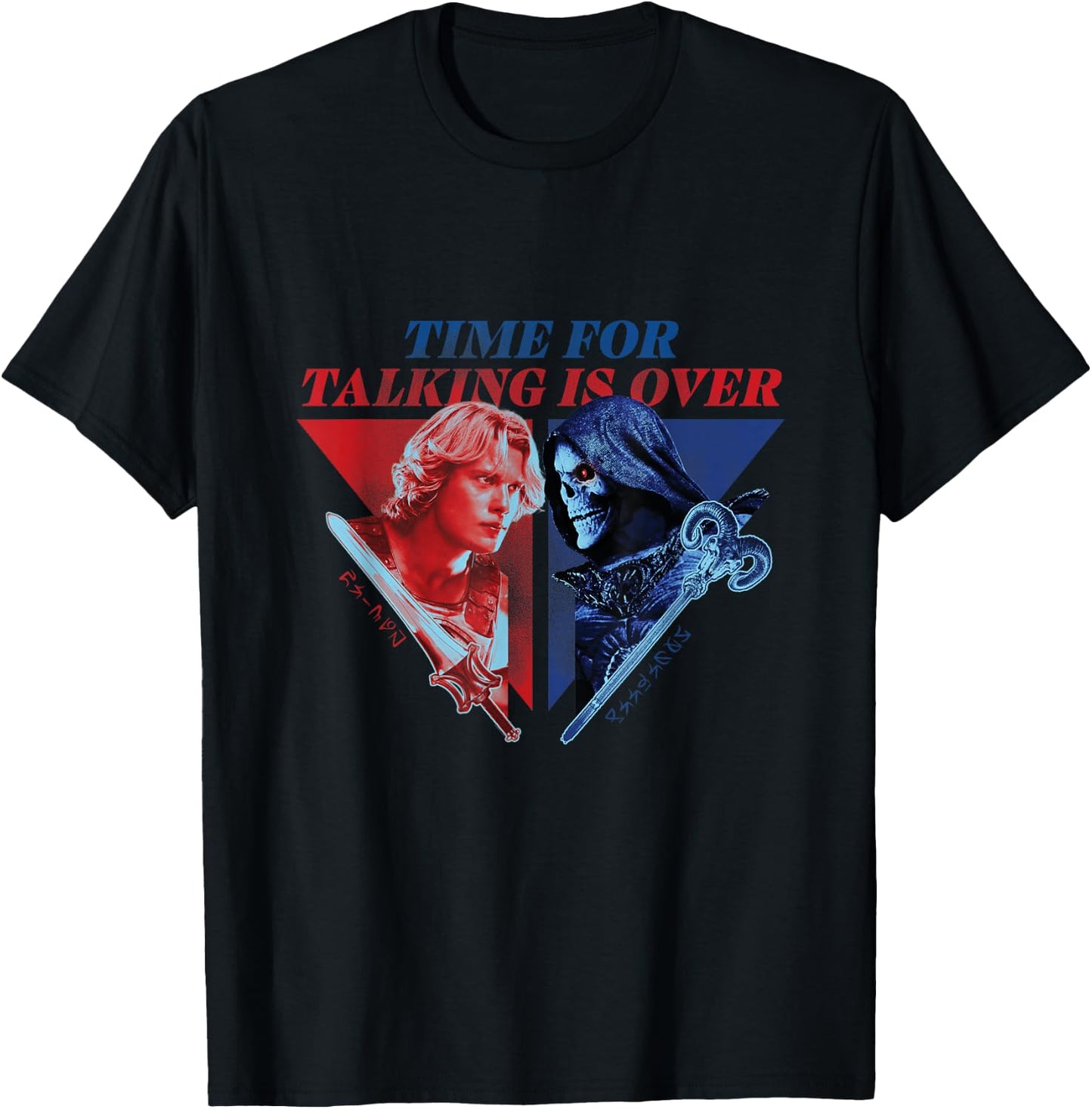 Masters of the Universe Die Zeit zum Reden ist vorbei T-Shirt - T-Shirt | Black