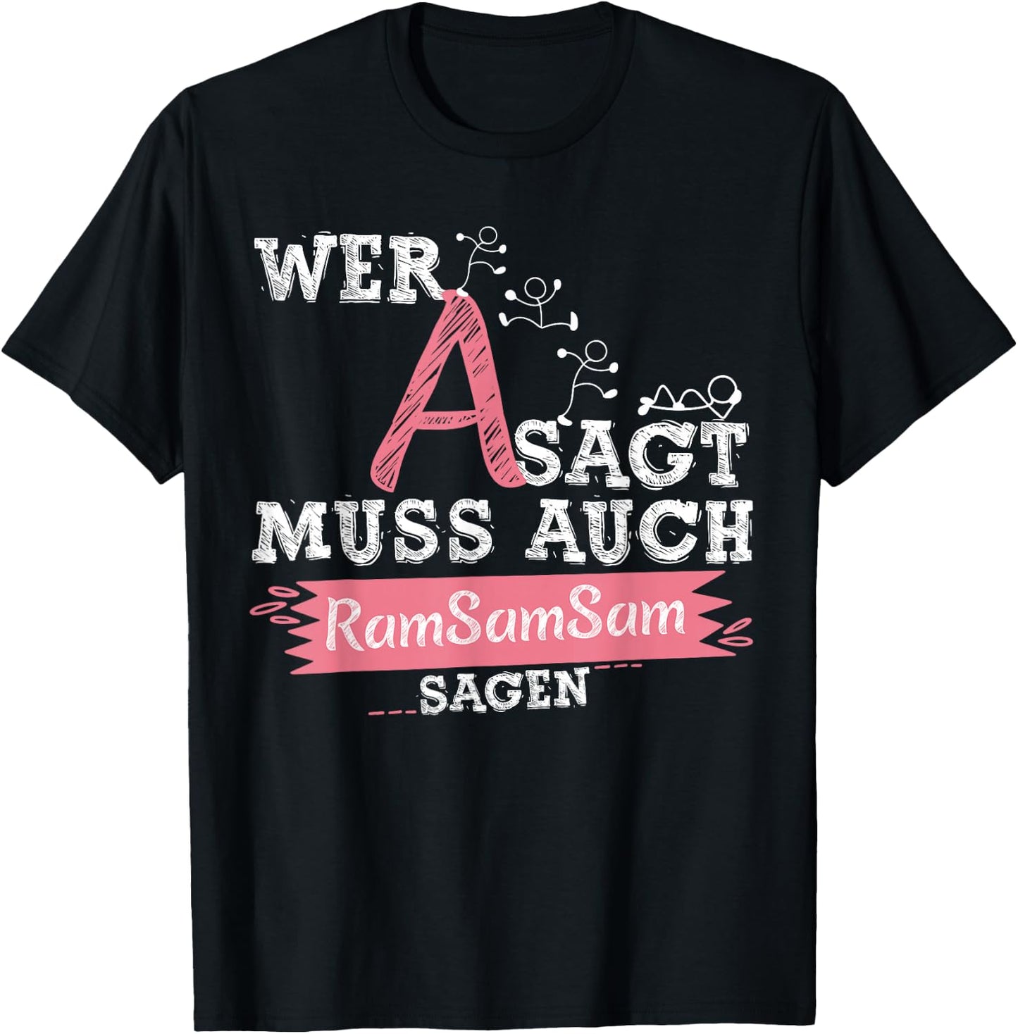 Aramsamsam Children's Songs Nursery Fun Singing , black, s T-Shirt - T-Shirt | Black