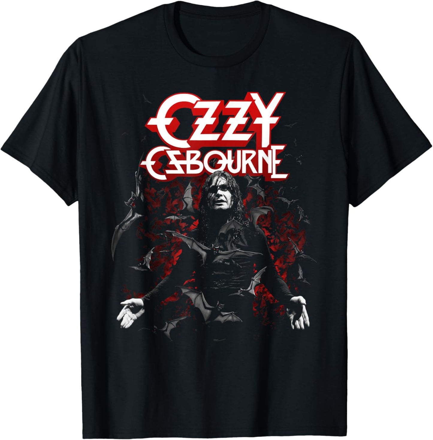 Ozzy Osbourne Bats T-Shirt - T-Shirt | Black