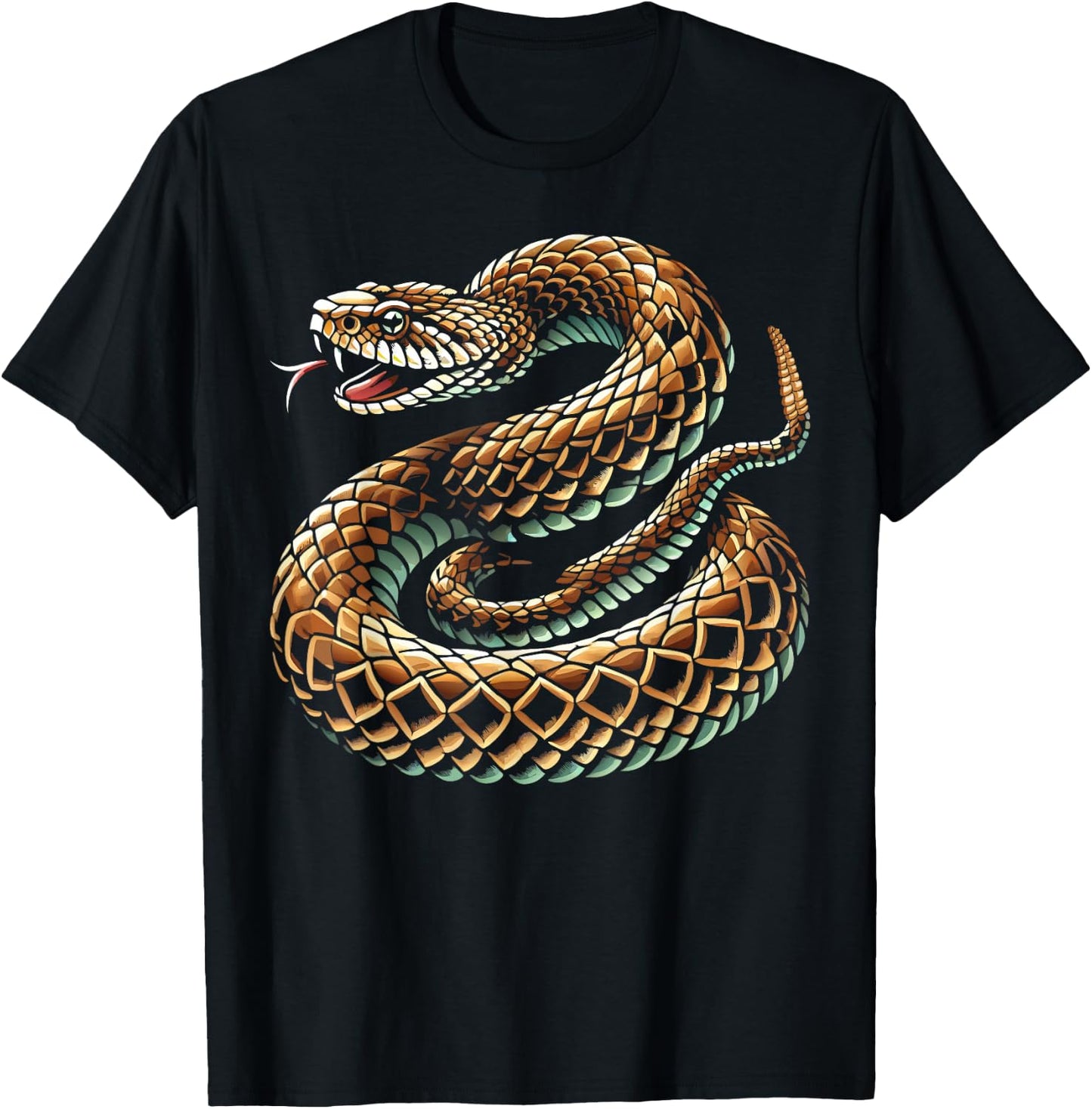 Rattlesnake T-Shirt - T-Shirt | Black