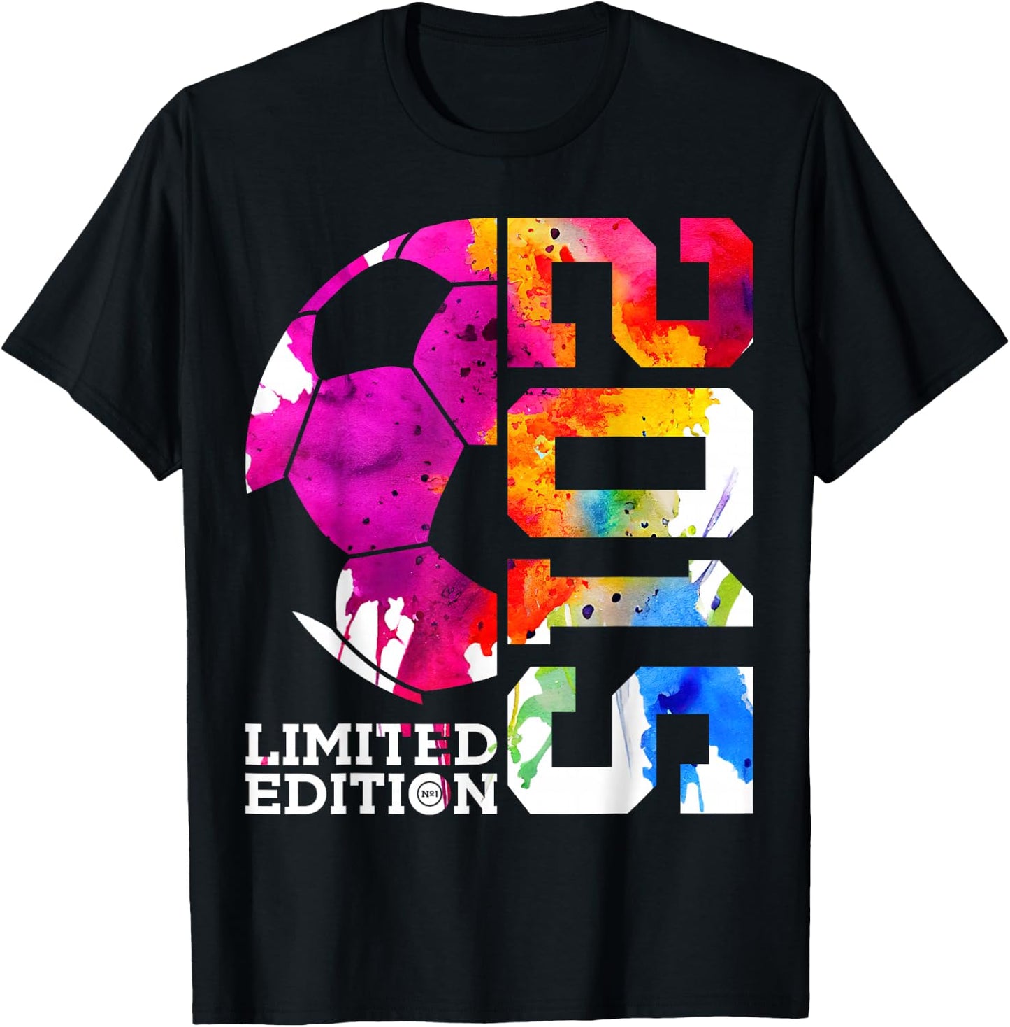 11. GEBURTSTAG FUßBALL LIMITED EDITION 2015 T-Shirt - T-Shirt | Black