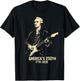 Alexander Hamilton Playing Guitar 4th July 250th Anniversary T-Shirt - T-Shirt | Black