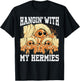 Hangin' With My Hermies - Cute Hermit Crabs - Funny T-Shirt - T-Shirt | Black