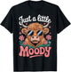 Cow Just A Little Moody T-Shirt - T-Shirt | Black