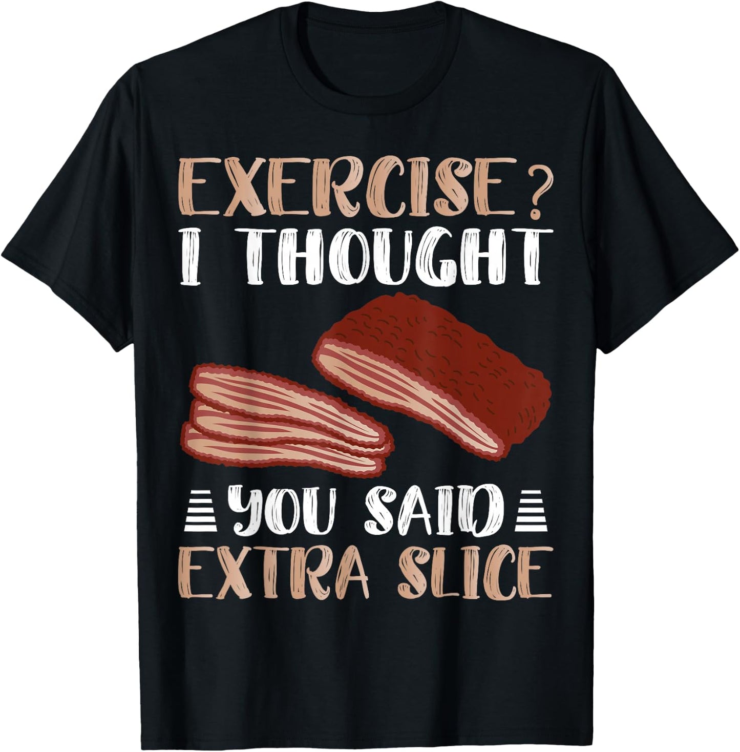 Brisket Funny Beef Grilling Cow Meat BBQ T-Shirt - T-Shirt | Black