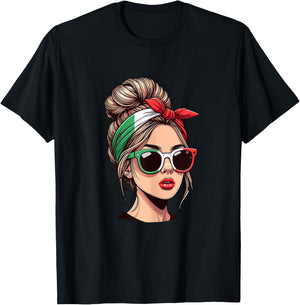 Ragazza Italiana Italienisch Mädchen Italia Italien Mädchen Kinder T-Shirt - T-Shirt | Black