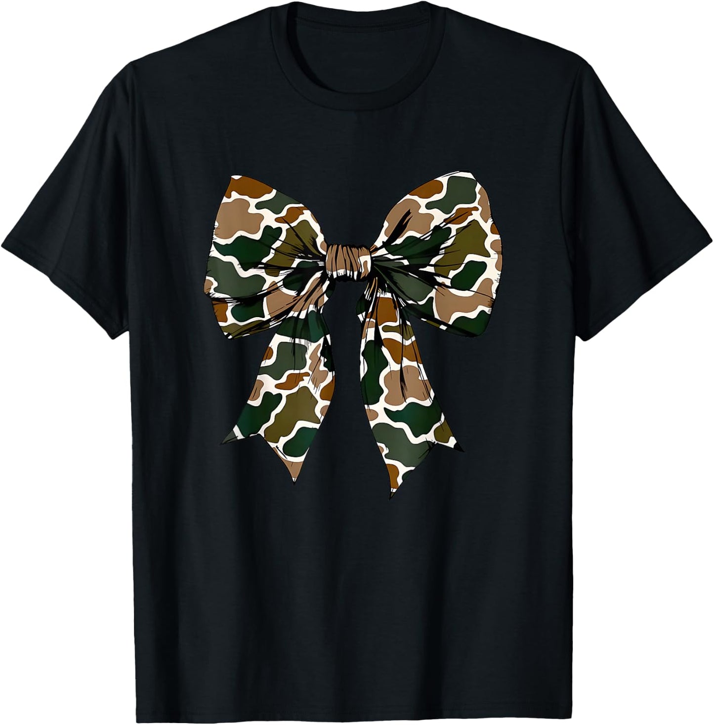Old School Camouflage T-Shirt - T-Shirt | Black
