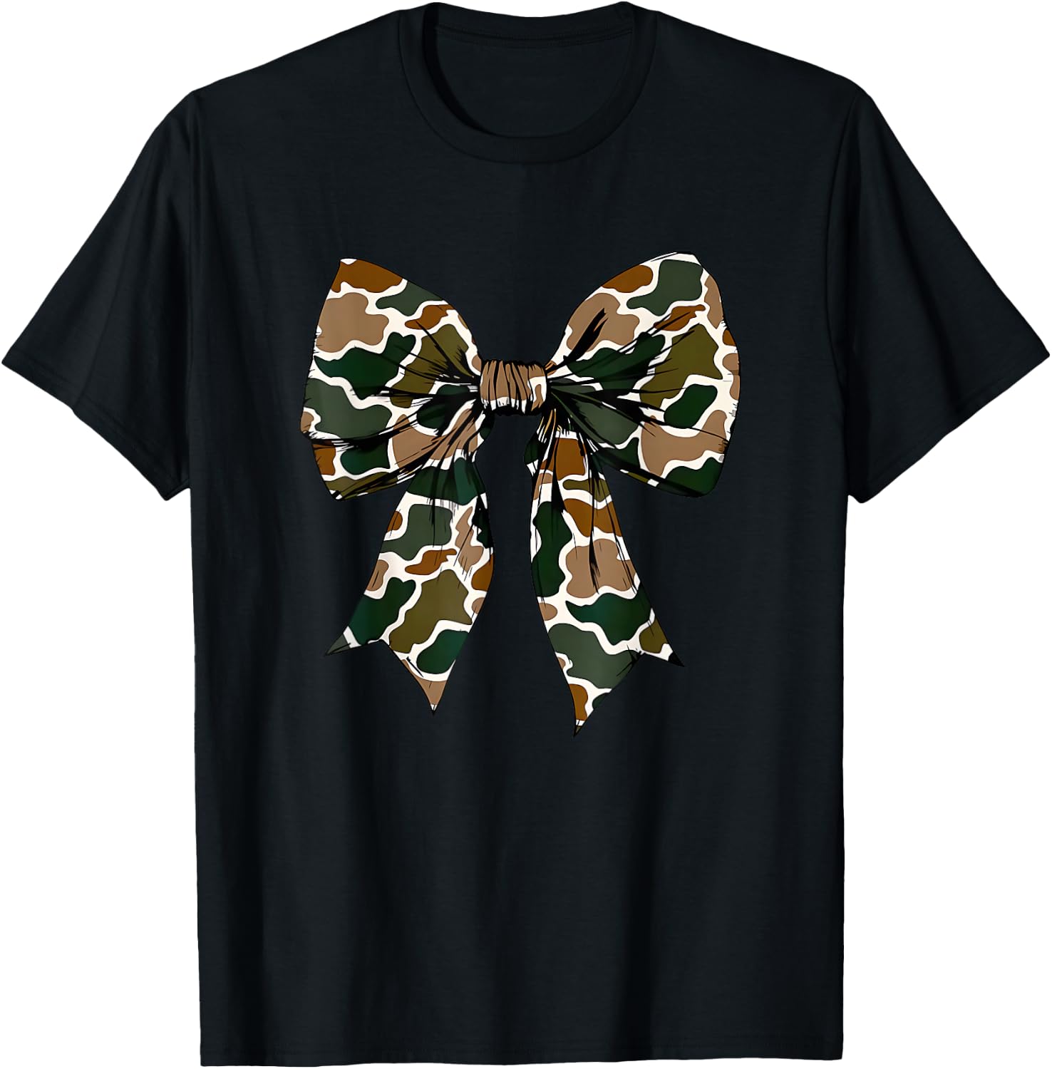Old School Camouflage T-Shirt - T-Shirt | Black