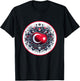 Banner Turkish Flag Turkey Türkiye Retro Art , Black, S T-Shirt - T-Shirt | Black