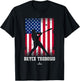 American Flag Swing Bryce Teodosio Prospect Baseball Fan T-Shirt - T-Shirt | Black