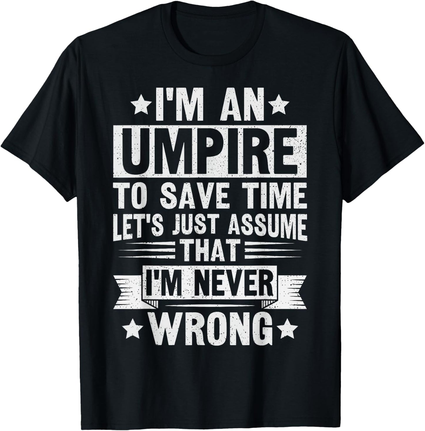 Umpire Funny Basketball Design for an Umpire T-Shirt - T-Shirt | Black
