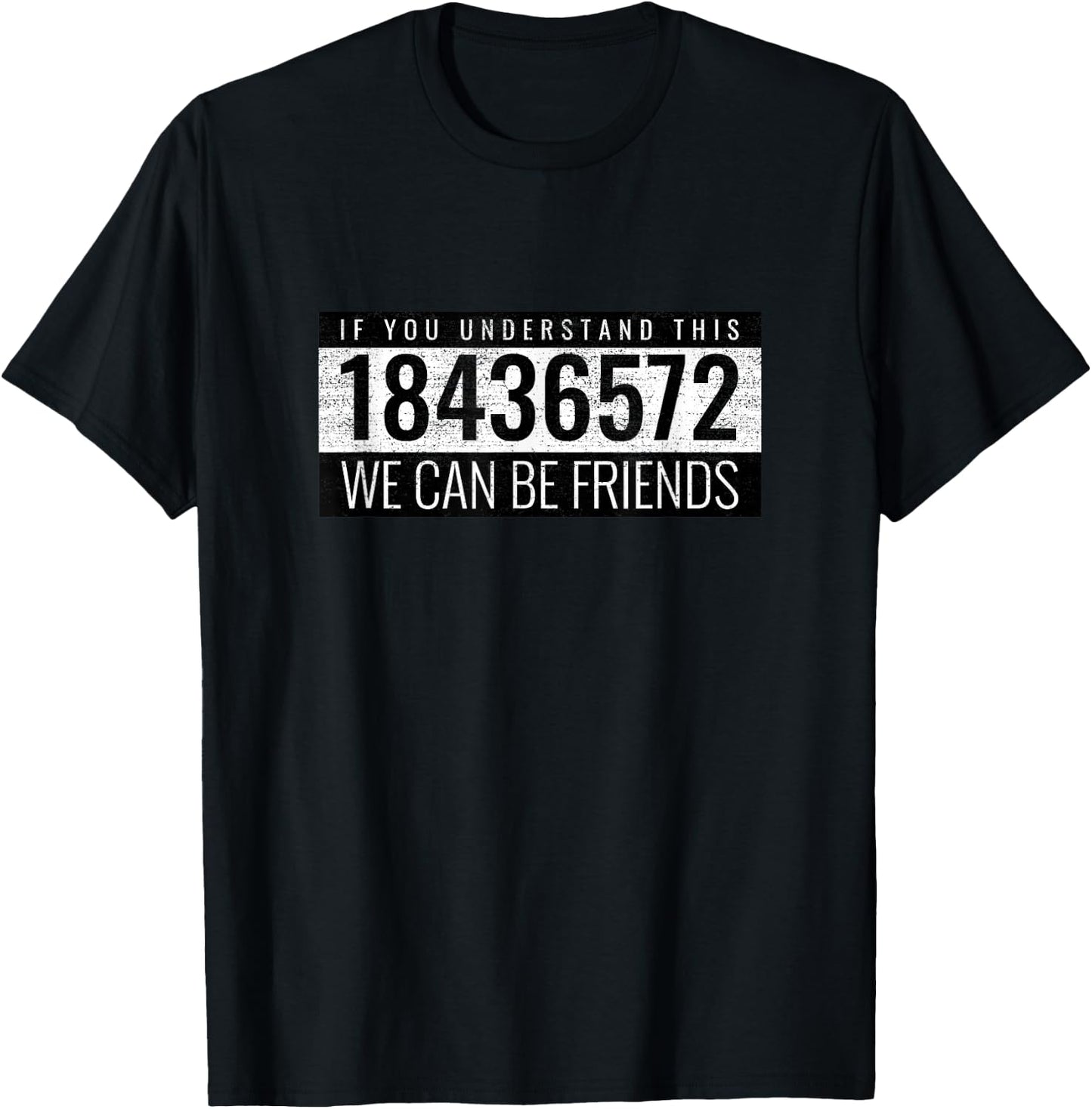 If You Understand This 18436572 We Can Be Friends Mechanic T-Shirt - T-Shirt | Black