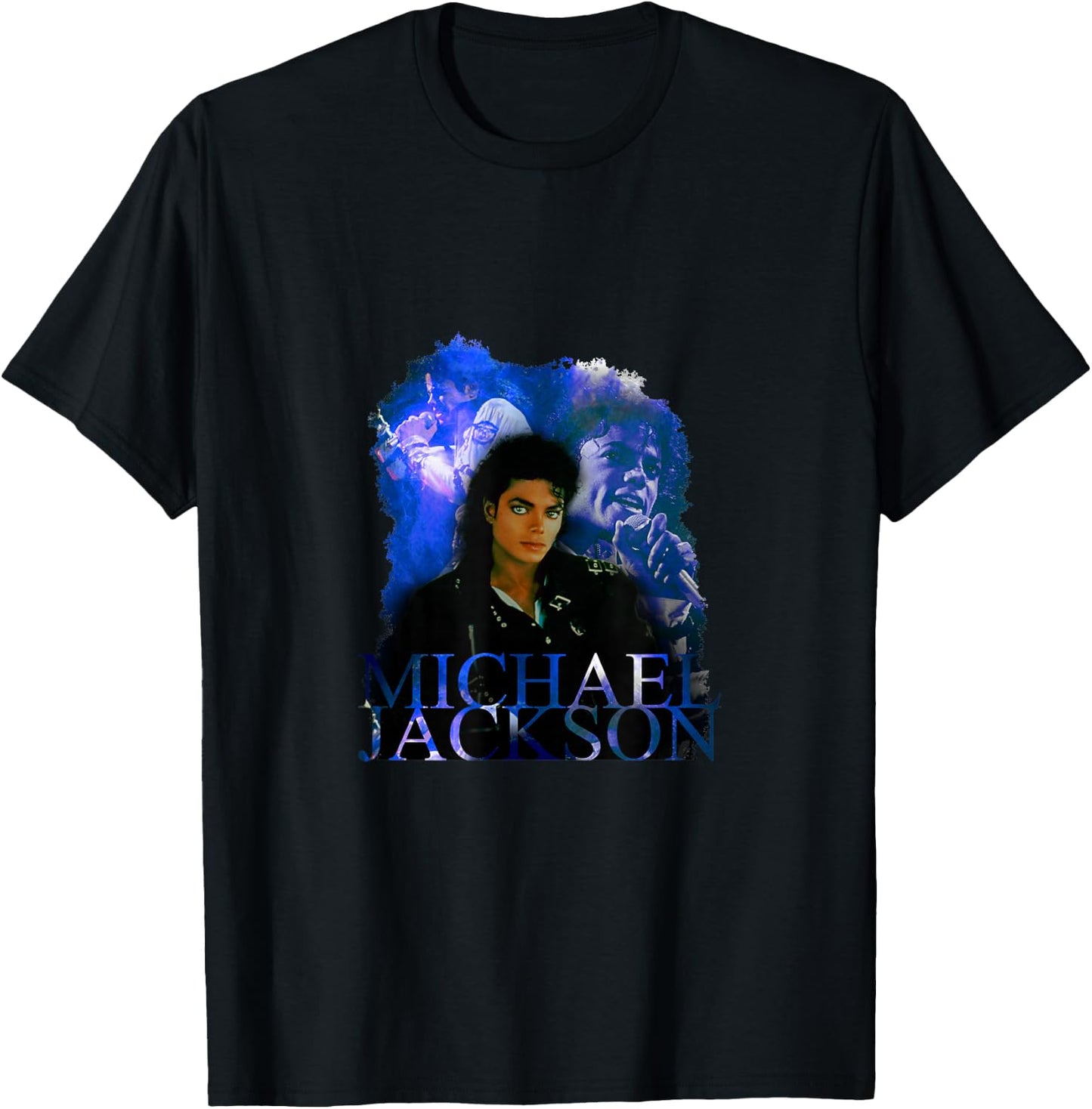 Michael Jackson-003 , Black, S T-Shirt - T-Shirt | Black