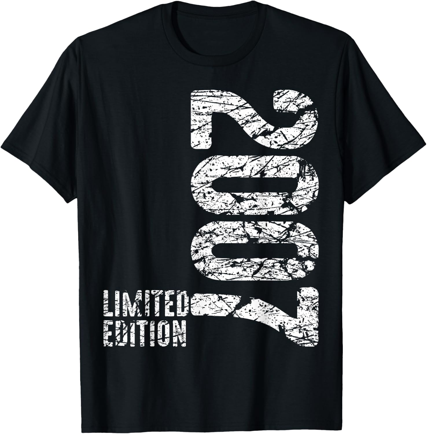 17th Birthday Boy Girl 17 Years 2007 Funny Gift , black T-Shirt - T-Shirt | Black