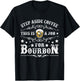Step Aside Coffee This Is A Job For Bourbon Funny Whiskey T-Shirt - T-Shirt | Black
