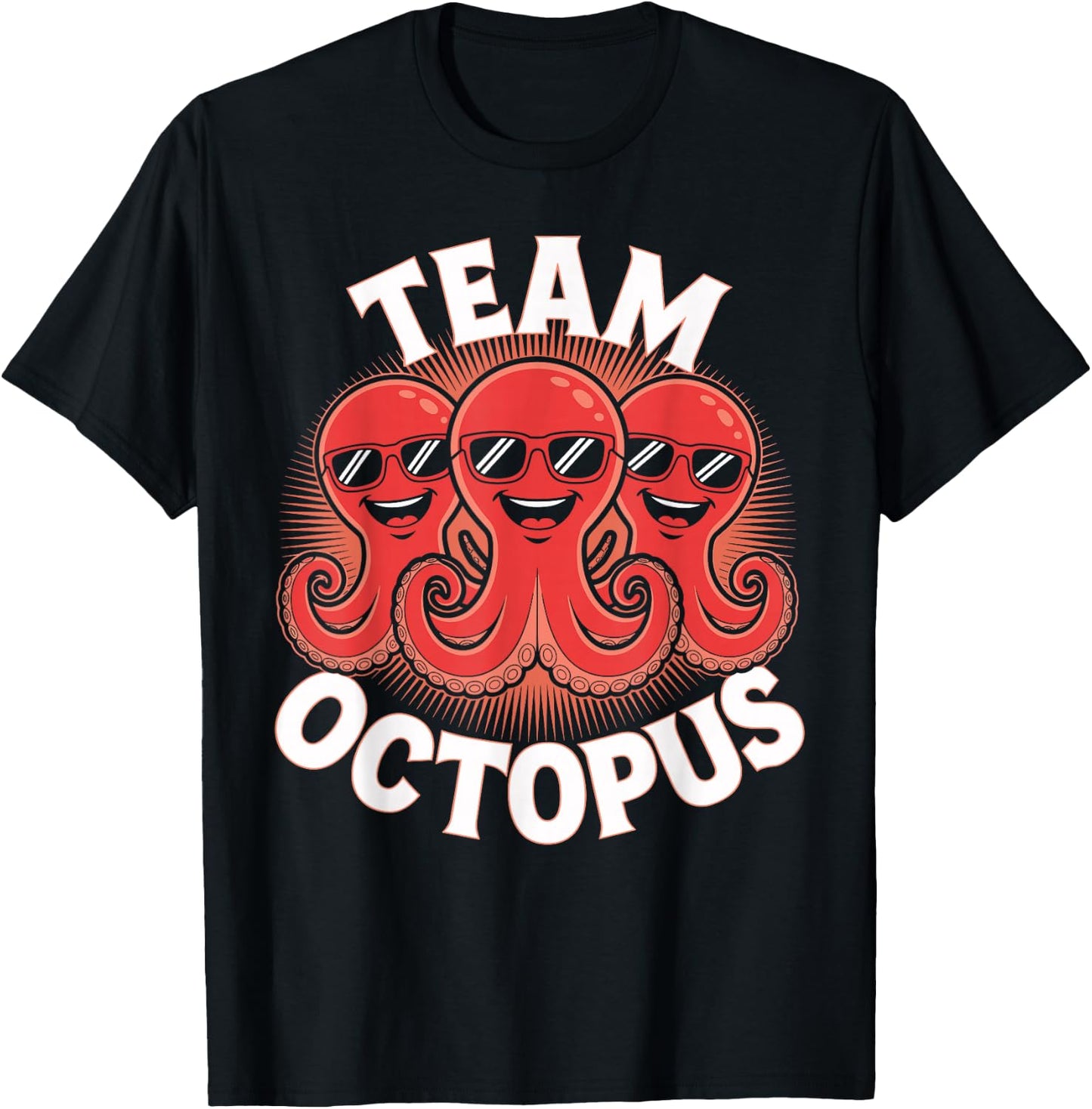Team Octopus Stuff | Octopus Costume | Products for Octopus T-Shirt - T-Shirt | Black