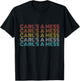 Retro Vintage Carl's A Mess T-Shirt - T-Shirt | Black