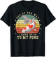 Out of the way I have to go to my koi pond Coy Fish Birthday T-Shirt - T-Shirt | Black