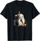 Hyacinthe Rigaud - Portrait of Louis XIV T-Shirt - T-Shirt | Black